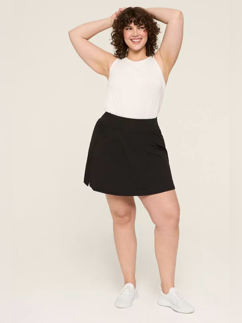 Lane Bryant Livi Soft Skort in Black 18/20 2X NWT